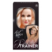 Надувная кукла с вибрацией и 2 любовными отверстиями Hot Lucy Lifesize Love Doll - NMC - в Архангельске купить с доставкой