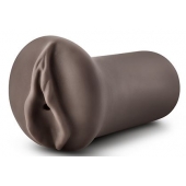 Коричневый мастубратор-вагина Nicole s Kitty - Blush Novelties - в Архангельске купить с доставкой