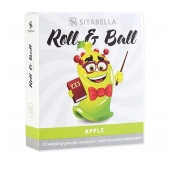 Стимулирующий презерватив-насадка Roll   Ball Apple - Sitabella - купить с доставкой в Архангельске