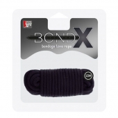 Черная веревка для связывания BONDX LOVE ROPE - 10 м. - Dream Toys - купить с доставкой в Архангельске