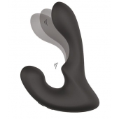 Чёрный массажер простаты с 2 моторами BOOTY ROCKER - Dream Toys - в Архангельске купить с доставкой