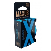 Классические презервативы в железном кейсе MAXUS Classic - 3 шт. - Maxus - купить с доставкой в Архангельске