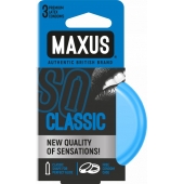 Классические презервативы в железном кейсе MAXUS Classic - 3 шт. - Maxus - купить с доставкой в Архангельске