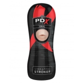 Мастурбатор-ротик Vibrating Oral Stroker - Pipedream - в Архангельске купить с доставкой