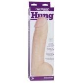 Огромная насадка-реалистик Vac-U-Lock Realistic Hung - 31,7 см. - Doc Johnson - купить с доставкой в Архангельске