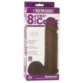 Насадка-реалистик Vac-U-Lock 8  ULTRASKYN Cock - 20,6 см. - Doc Johnson - купить с доставкой в Архангельске