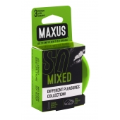Презервативы в железном кейсе MAXUS Mixed - 3 шт. - Maxus - купить с доставкой в Архангельске