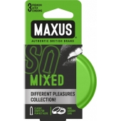 Презервативы в железном кейсе MAXUS Mixed - 3 шт. - Maxus - купить с доставкой в Архангельске