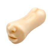 Двусторонний мастурбатор Gemini - ротик и вагина - Baile - в Архангельске купить с доставкой