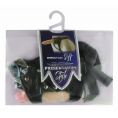 Черный пояс-трусики с двумя насадками Soft-Dolli - 16,5 и 10,5 см. - LOVETOY (А-Полимер) - купить с доставкой в Архангельске