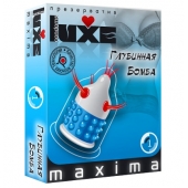 Презерватив LUXE Maxima  Глубинная бомба  - 1 шт. - Luxe - купить с доставкой в Архангельске