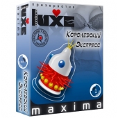 Презерватив LUXE Maxima  Королевский экспресс  - 1 шт. - Luxe - купить с доставкой в Архангельске