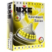 Презерватив LUXE  Exclusive  Кричащий банан  - 1 шт. - Luxe - купить с доставкой в Архангельске