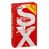 Утолщенные презервативы Sagami Xtreme Feel Long с точками - 10 шт. - Sagami - купить с доставкой в Архангельске