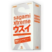 Ультратонкие презервативы Sagami Xtreme SUPERTHIN - 15 шт. - Sagami - купить с доставкой в Архангельске