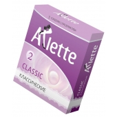Классические презервативы Arlette Classic - 3 шт. - Arlette - купить с доставкой в Архангельске
