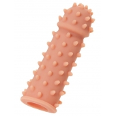 Телесная реалистичная насадка KOKOS Extreme Sleeve 03 с дополнительной стимуляцией - 12,7 см. - KOKOS - в Архангельске купить с доставкой