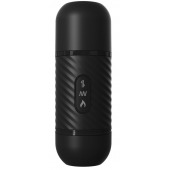 Черный вибромассажер с функцией поступательных движений Ass Thruster - Pipedream - купить с доставкой в Архангельске