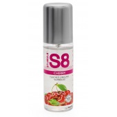 Смазка на водной основе S8 Flavored Lube со вкусом вишни - 125 мл. - Stimul8 - купить с доставкой в Архангельске