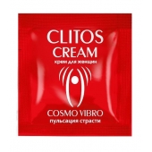 Пробник возбуждающего крема для женщин Clitos Cream - 1,5 гр. - Биоритм - купить с доставкой в Архангельске