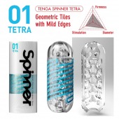 Мастурбатор SPINNER Tetra - Tenga - в Архангельске купить с доставкой