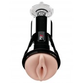 Телесный вибромастурбатор-вагина Cock Compressor Vibrating Stroker - Pipedream - в Архангельске купить с доставкой