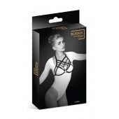 Черная упряжь на грудь Clara - Bijoux Pour Toi - купить с доставкой в Архангельске