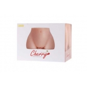 Мастурбатор-полуторс Cherry с вибрацией и двумя любовными тоннелями - KOKOS - в Архангельске купить с доставкой