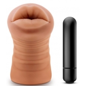 Кофейный мастурбатор-ротик Isabella - Blush Novelties - в Архангельске купить с доставкой