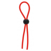 Красное эрекционное лассо с одной бусинкой-утяжкой STRETCHY THICK LASSO - Dream Toys - в Архангельске купить с доставкой
