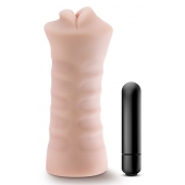 Телесный мастурбатор-ротик Angie - Blush Novelties - в Архангельске купить с доставкой