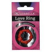 Эрекционное кольцо из киберкожи со стимулирующими бусинами - Sitabella - в Архангельске купить с доставкой