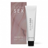 Лубрикант на водной основе Slow Sex Anal Play Gel - 30 мл. - Bijoux Indiscrets - купить с доставкой в Архангельске