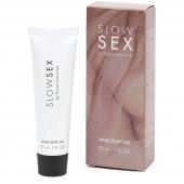 Лубрикант на водной основе Slow Sex Anal Play Gel - 30 мл. - Bijoux Indiscrets - купить с доставкой в Архангельске