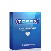 Гладкие презервативы Torex  Классические  - 3 шт. - Torex - купить с доставкой в Архангельске