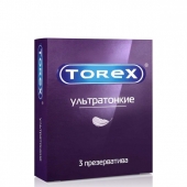 Презервативы Torex  Ультратонкие  - 3 шт. - Torex - купить с доставкой в Архангельске