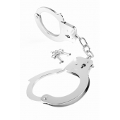 Металлические серебристые наручники Designer Metal Handcuffs - Pipedream - купить с доставкой в Архангельске