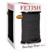 Черная веревка для связывания Bondage Rope - 60,9 м. - Pipedream - купить с доставкой в Архангельске