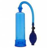 Синяя вакуумная помпа MENZSTUFF PENIS ENLARGER - Dream Toys - в Архангельске купить с доставкой