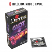 Ароматизированные презервативы DOMINO  Фруктовый слот  - 6 шт. - Domino - купить с доставкой в Архангельске