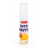 Гель-смазка Tutti-frutti со вкусом сочной дыни - 30 гр. - Биоритм - купить с доставкой в Архангельске