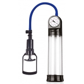 Прозрачная вакуумная помпа Sex Expert с манометром - Sex Expert - в Архангельске купить с доставкой