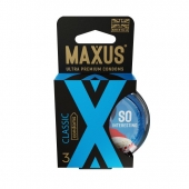 Классические презервативы в пластиковом кейсе MAXUS Classic - 3 шт. - Maxus - купить с доставкой в Архангельске