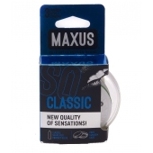 Классические презервативы в пластиковом кейсе MAXUS Classic - 3 шт. - Maxus - купить с доставкой в Архангельске