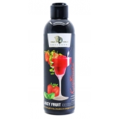 Интимный гель-смазка JUICY FRUIT с ароматом клубники - 200 мл. - БиоМед - купить с доставкой в Архангельске