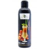 Интимный гель-смазка JUICY FRUIT с ароматом солёной карамели - 200 мл. - БиоМед - купить с доставкой в Архангельске