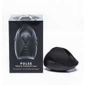 Черный инновационный мужской вибратор PULSE SOLO ESSENTIAL - Hot Octopuss - в Архангельске купить с доставкой