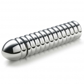 Рельефный фаллос для интенсивного электросекса Groovey George - 20 см. - MyStim - купить с доставкой в Архангельске