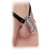 Кольцо верности Extreme Chastity Belt с фиксацией головки - Pipedream - купить с доставкой в Архангельске