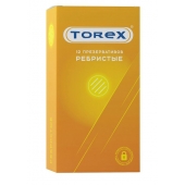 Текстурированные презервативы Torex  Ребристые  - 12 шт. - Torex - купить с доставкой в Архангельске